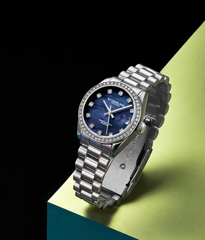 Blue Dial / Silver Case / Silver Band