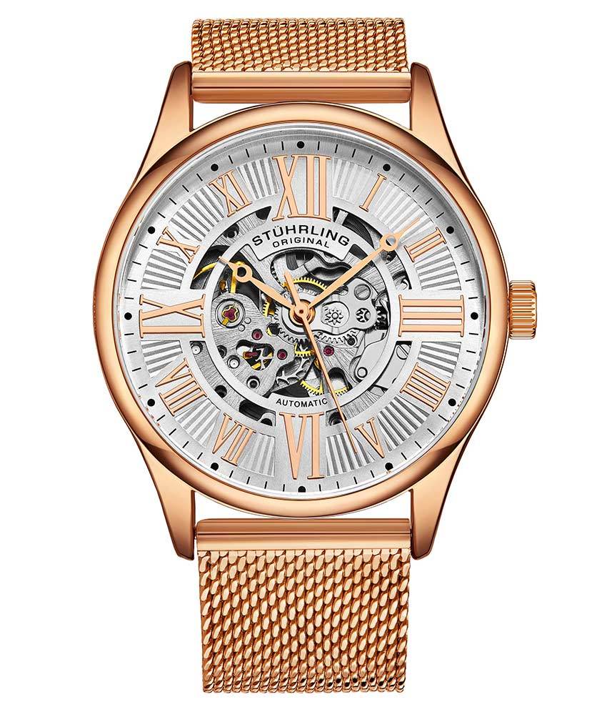 Silver Dial / Rose Case / Rose Band