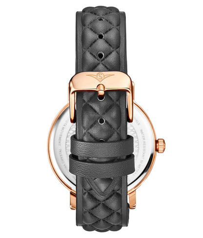 Gun Metal Grey Dial / Rose Case / Gun Metal Grey Band