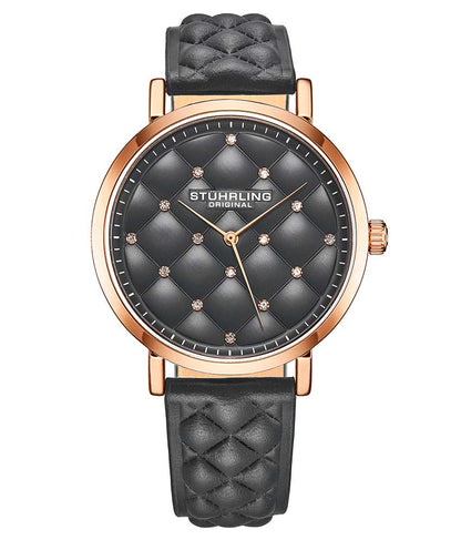 Gun Metal Grey Dial / Rose Case / Gun Metal Grey Band