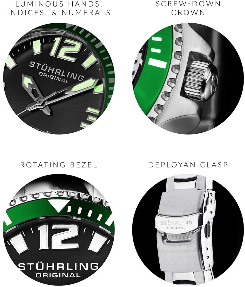 Black Dial / Silver Case / Silver Band 3