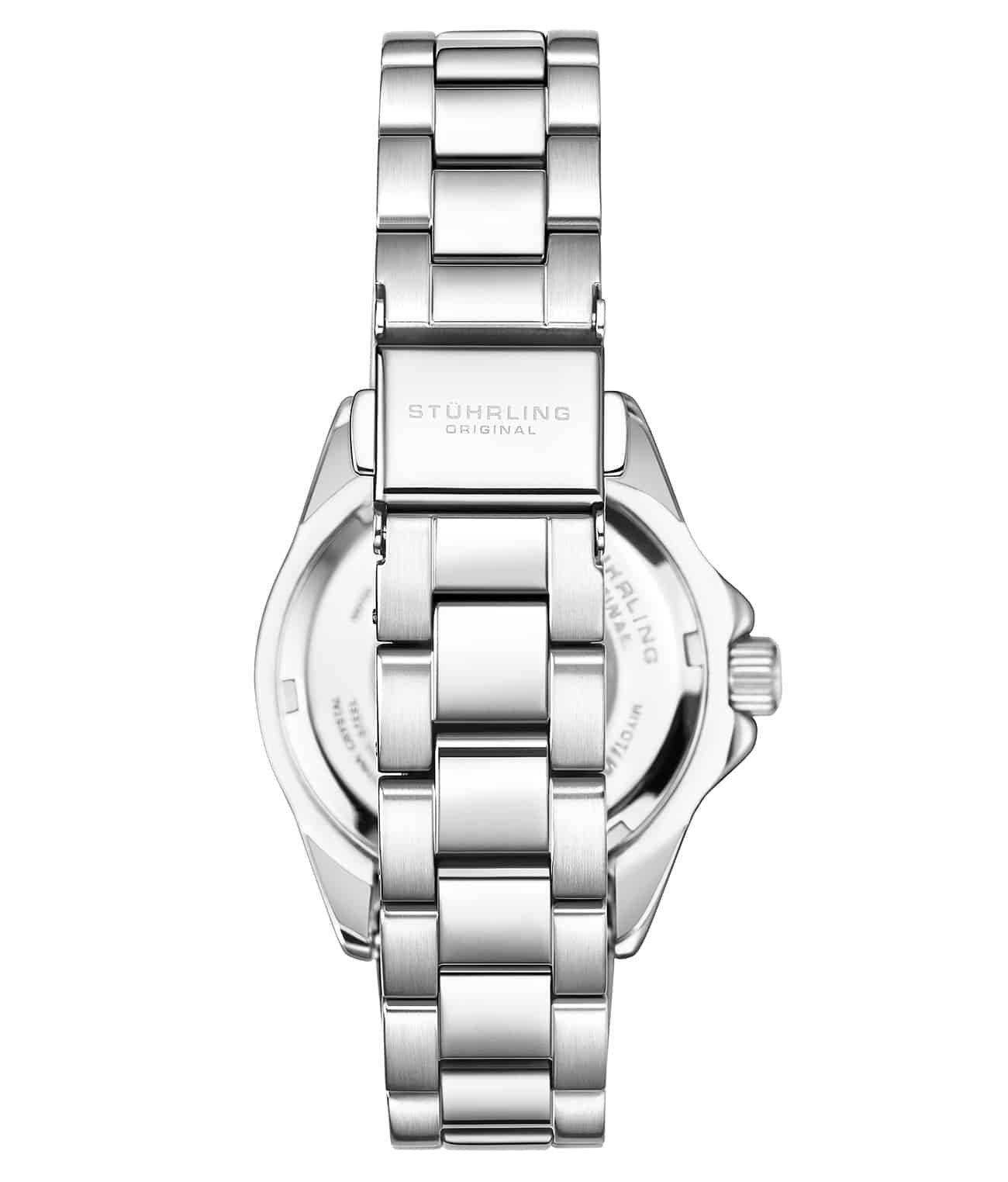 Blue Dial / Silver Case / Silver Stainless Steel Bracelet Silver Deployant Buckle