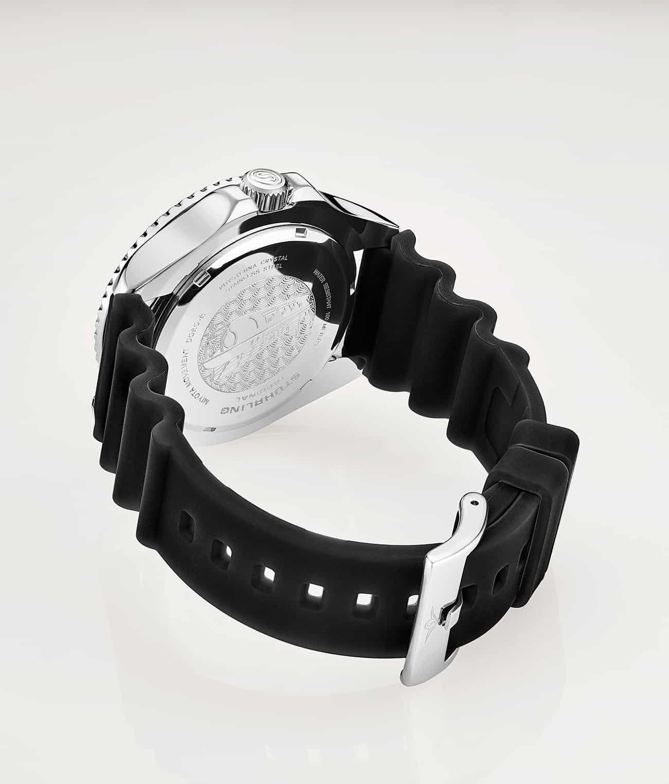 Black Dial / Silver Case / Black Band 2