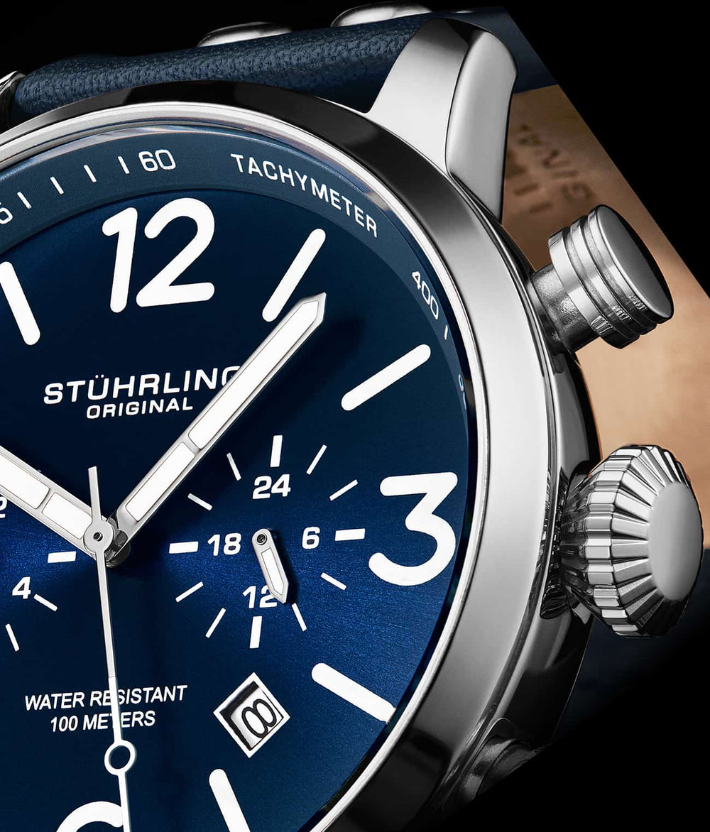 Blue Dial / Silver Case / Blue Band