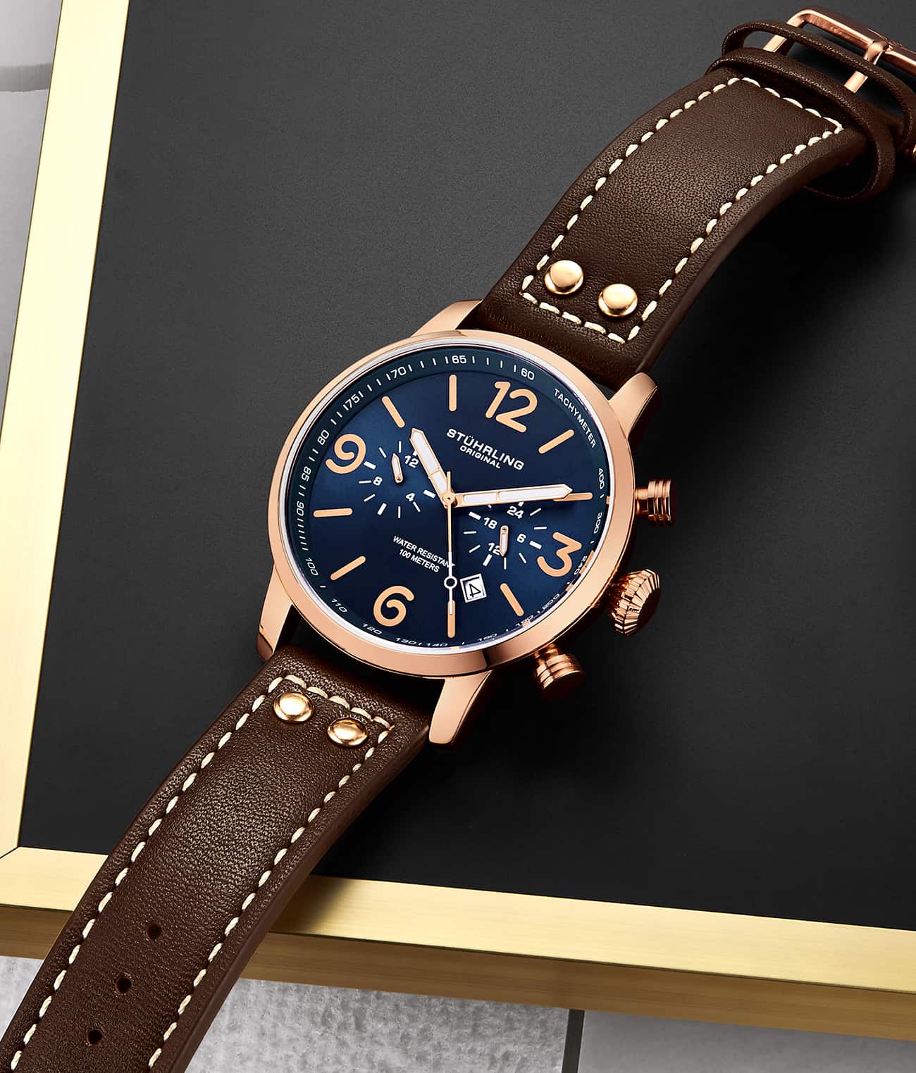 3956 Quartz 45mm Aviator