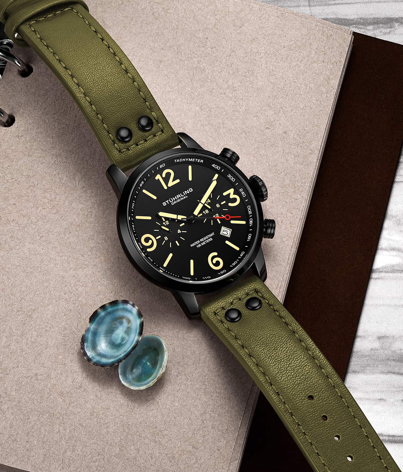 3956 Quartz 45mm Aviator