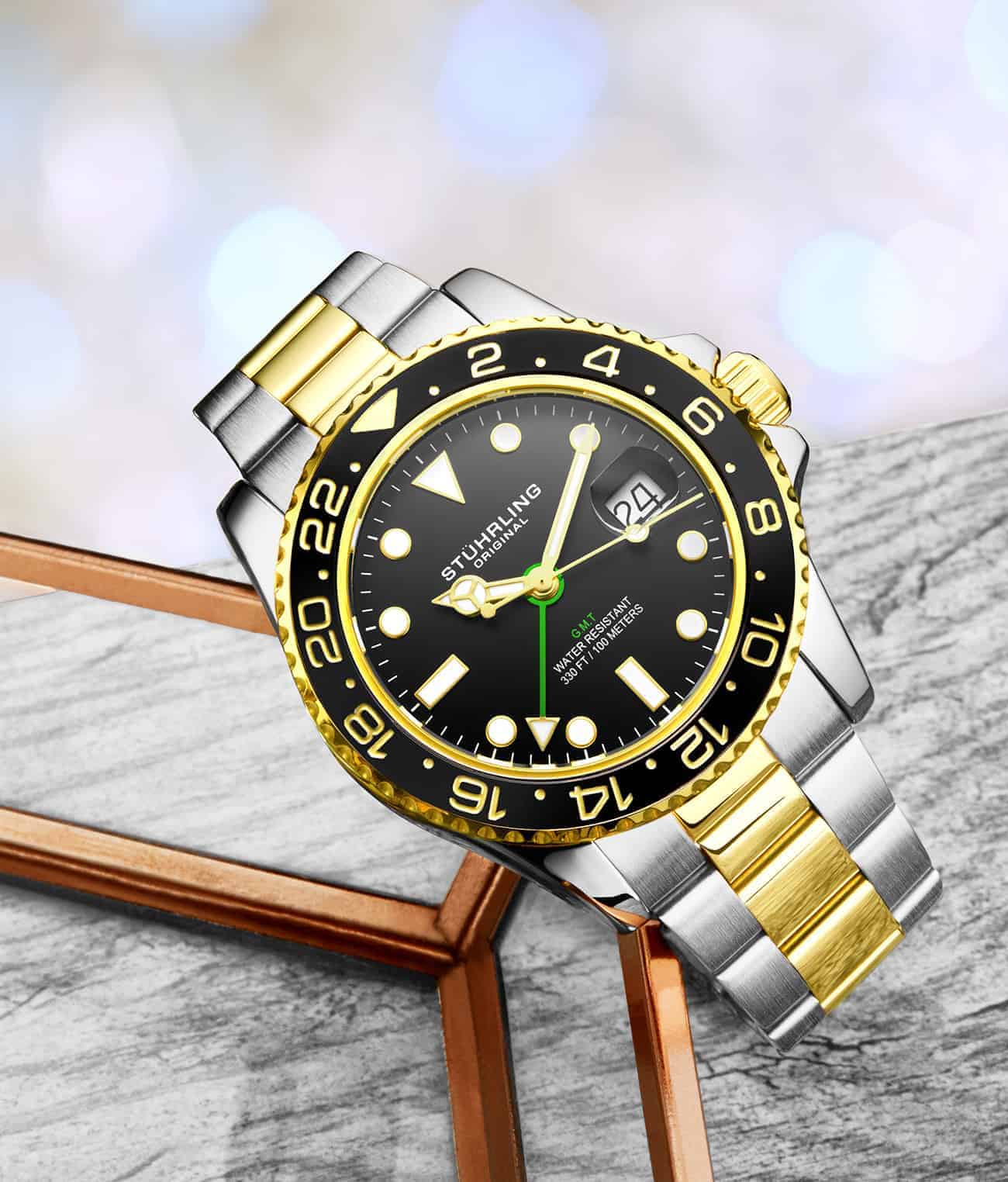 Meridian 3965 Quartz 42mm Diver