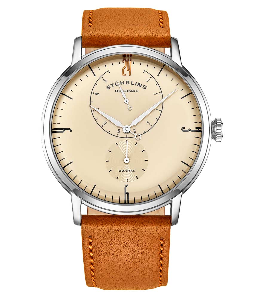 Off White Dial / Silver Case /  Band