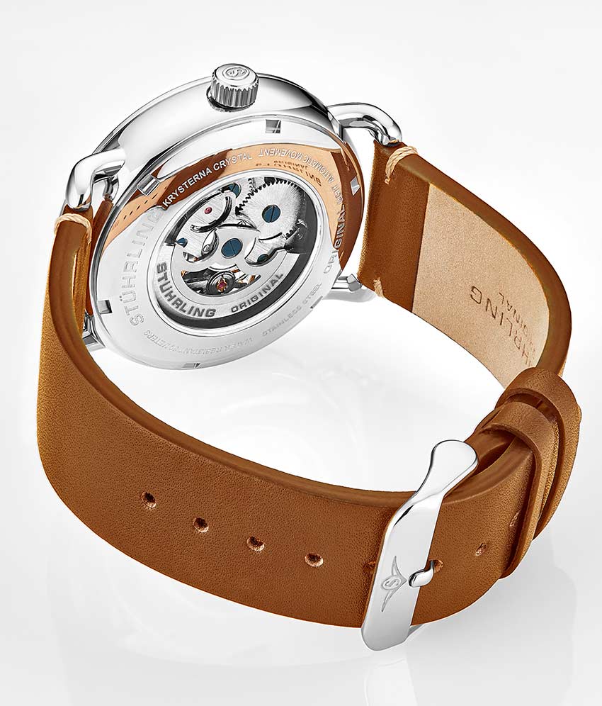 Black Dial / Silver Case / Orange Band