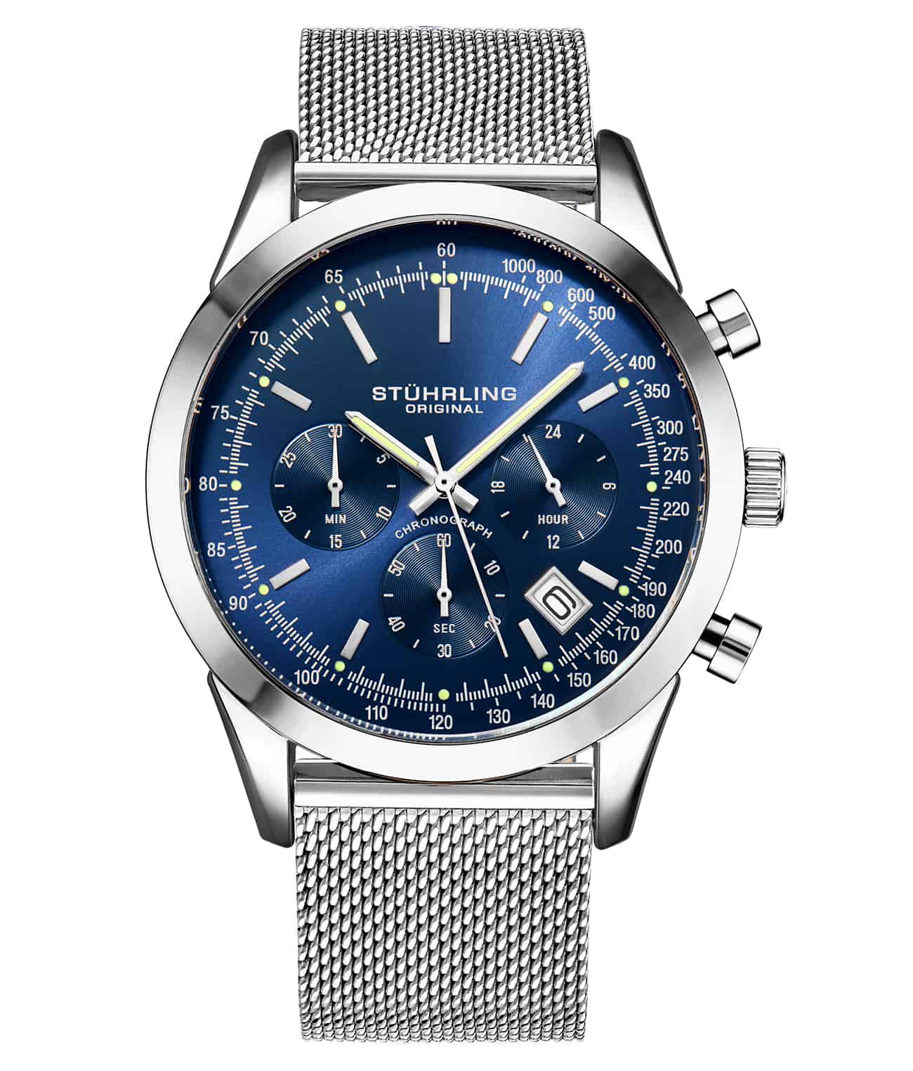 Rialto 3975L Quartz 44mm Chronograph