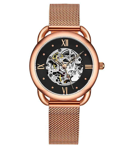 Black Dial / Rose Case / Rose Band