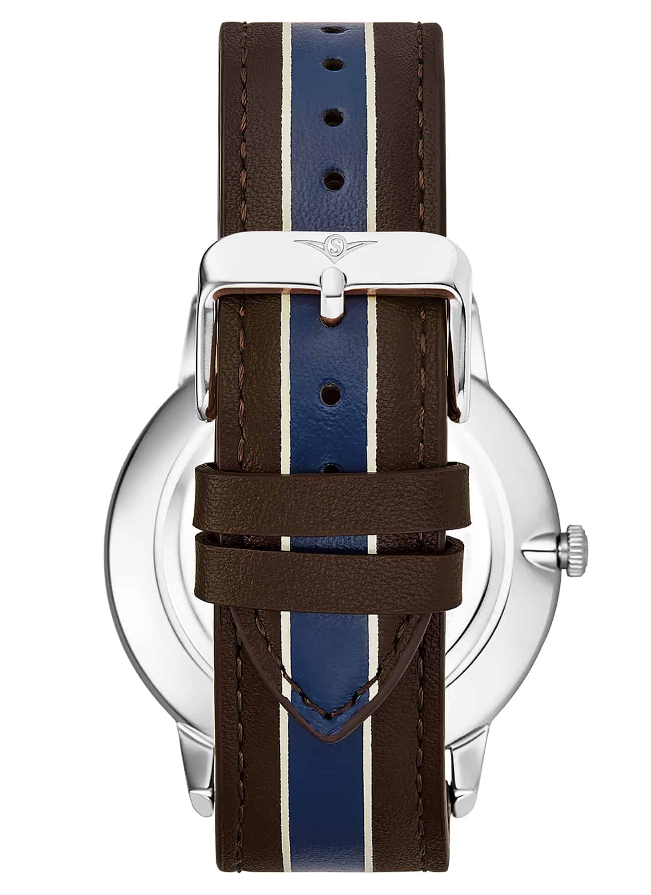 Blue Dial / Silver Case /  Band