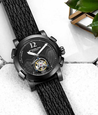 Stuhrling grand imperium online tourbillon 537