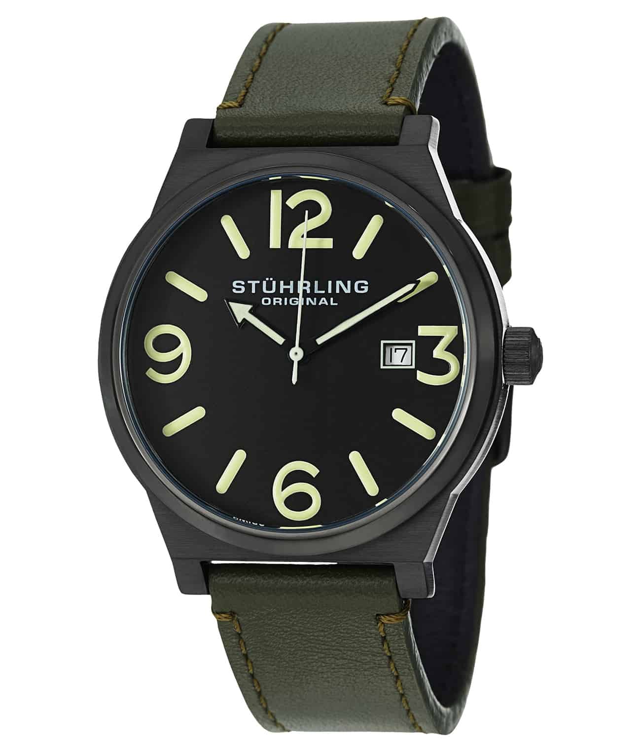 Black/Black PVD/Green