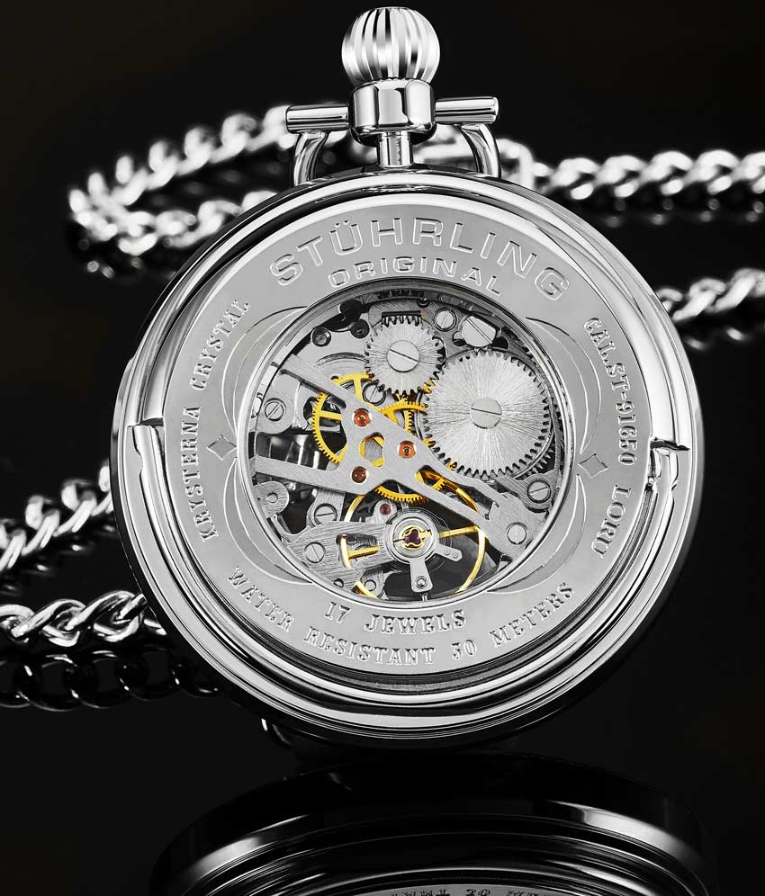 Vintage 6053 Hand-wind 47mm Skeleton Stührling1