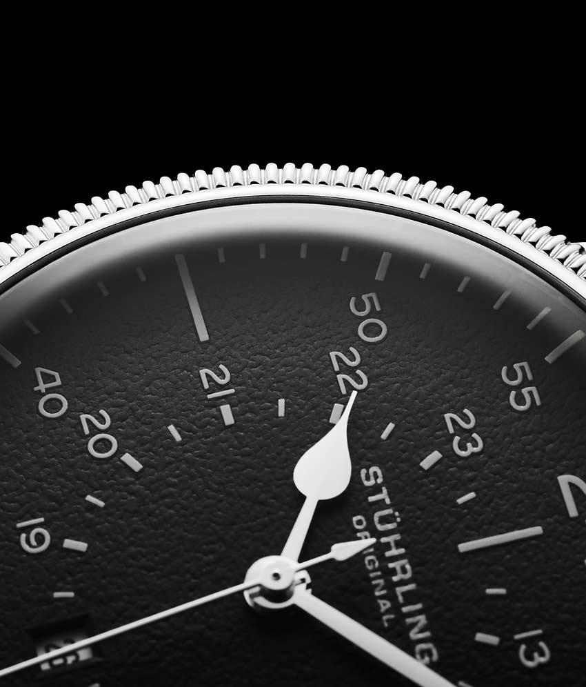 Gun Metal Grey Dial / Silver Case / Brown Band