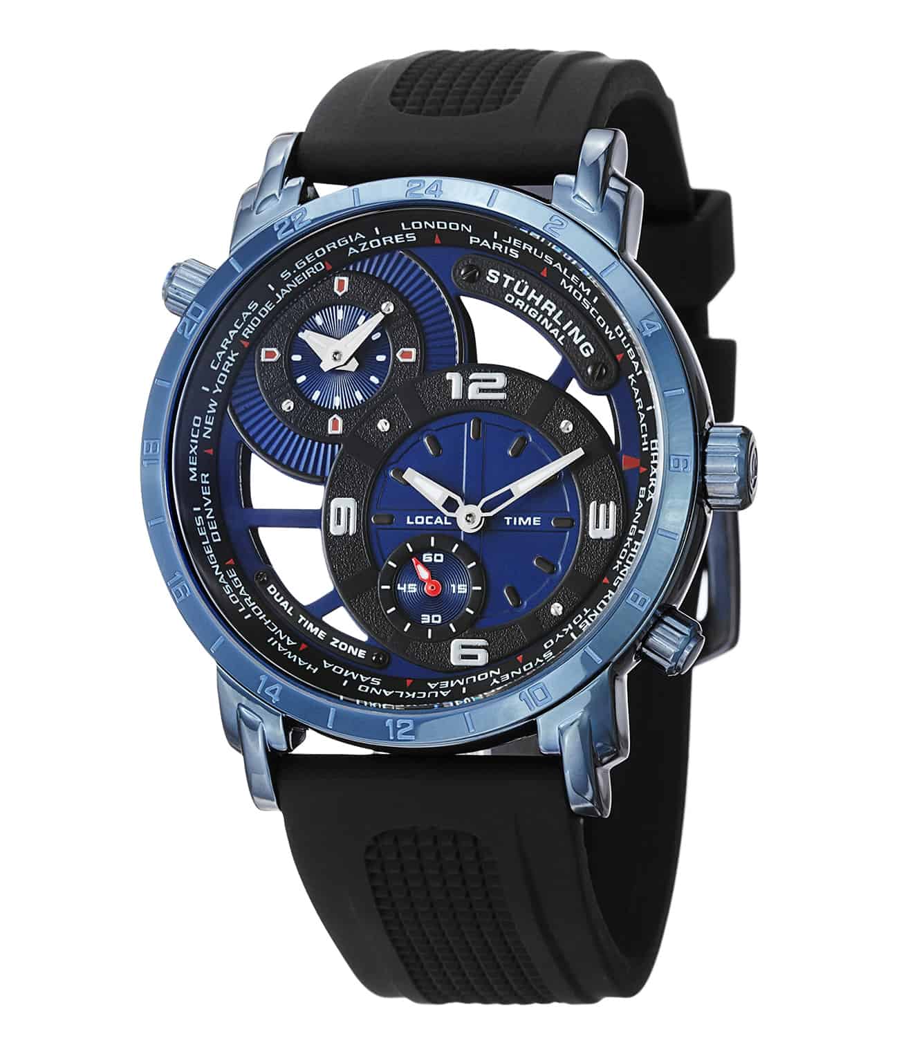 Blue/Blue PVD/Black