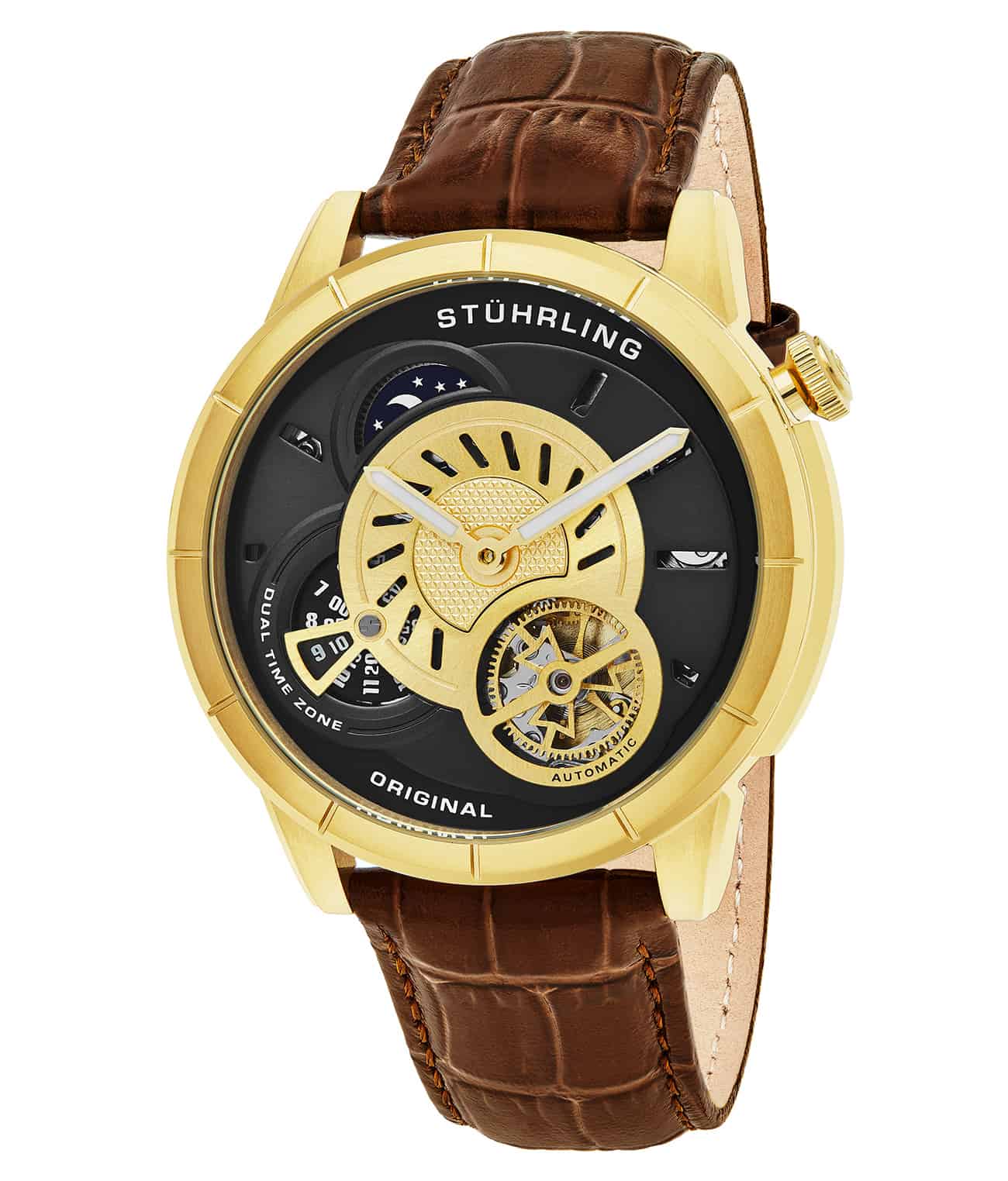 Tesla 686 Automatic 45mm Skeleton Stührling - Main Image