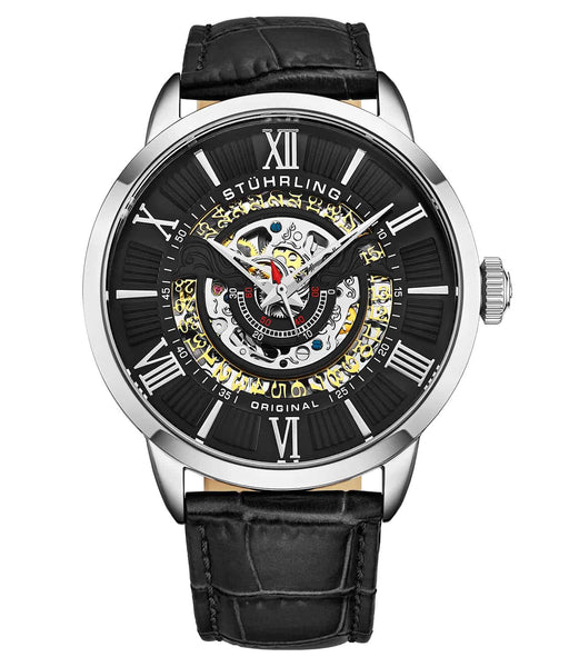 stuhrling Delphi 724 Automatic 37mm Skeleton watch stuhrling Delphi 724 Automatic 37mm Skeleton watch New In  main image 3