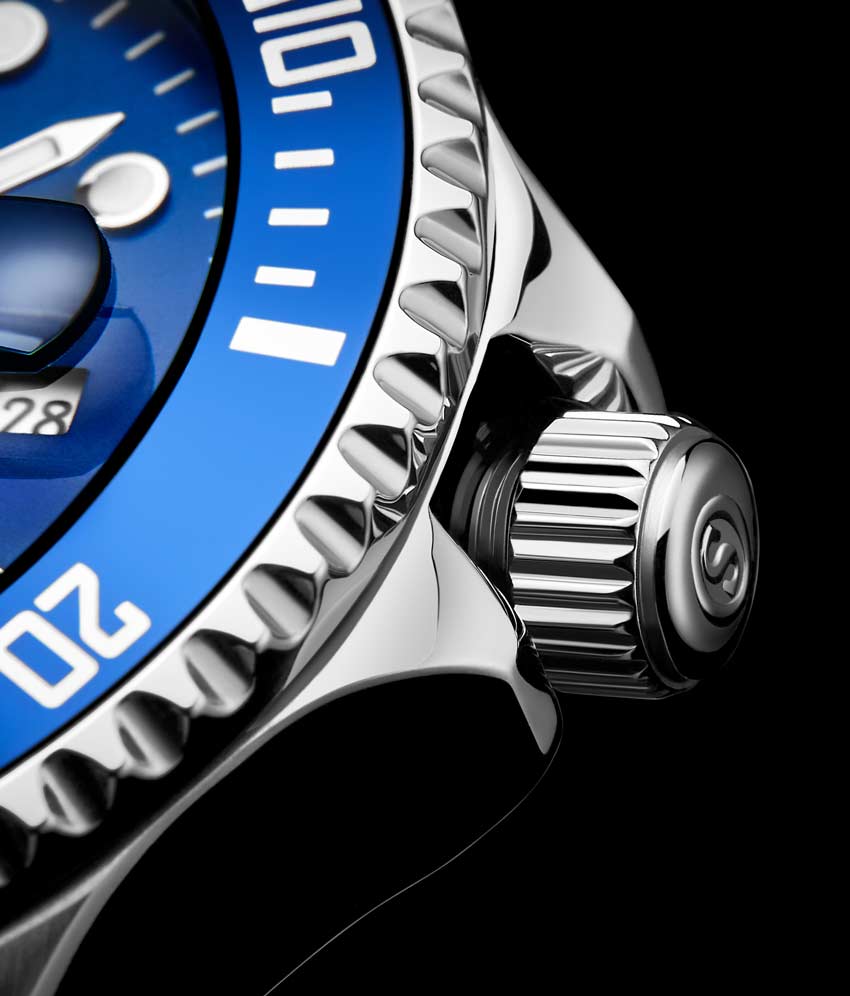 Blue Dial / Silver Case / Silver Band