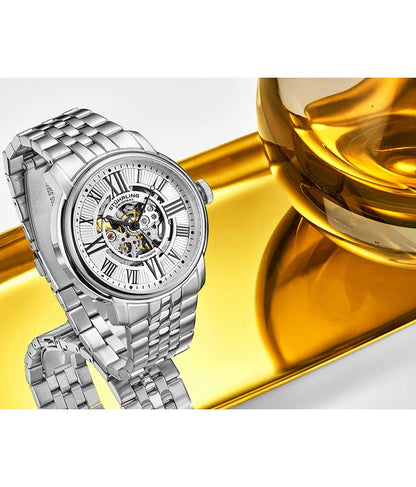 Silver Dial / Silver Case / Silver Stainless Steel Bracelet Deployant Buckle