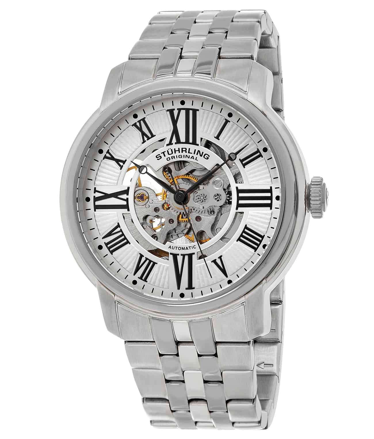 Silver Dial / Silver Case / Silver Stainless Steel Bracelet Deployant Buckle