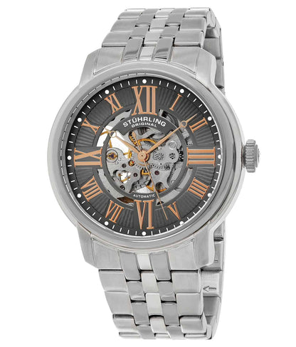 Grey Dial / Silver Case / Silver Stainless Steel Bracelet Deployant Buckle