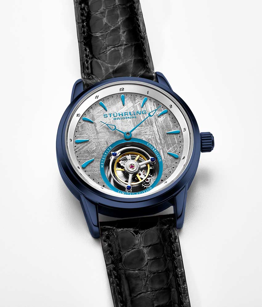 Grey Dial / Blue Case / Black Band