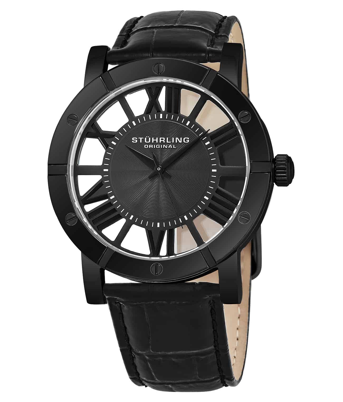 Gun Metal Grey/Black PVD/Black