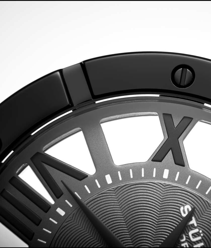 Gun Metal Grey/Black PVD/Black