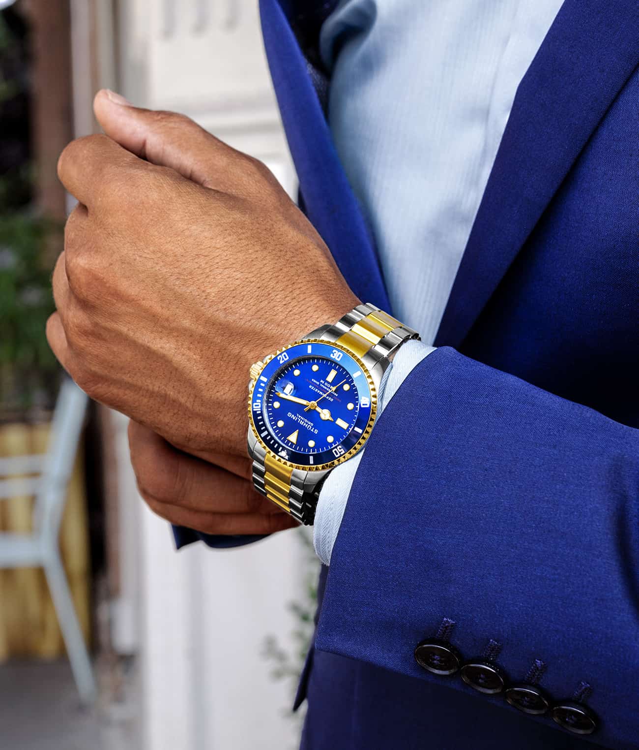 Blue Dial / Silver Case / Silver Band 2