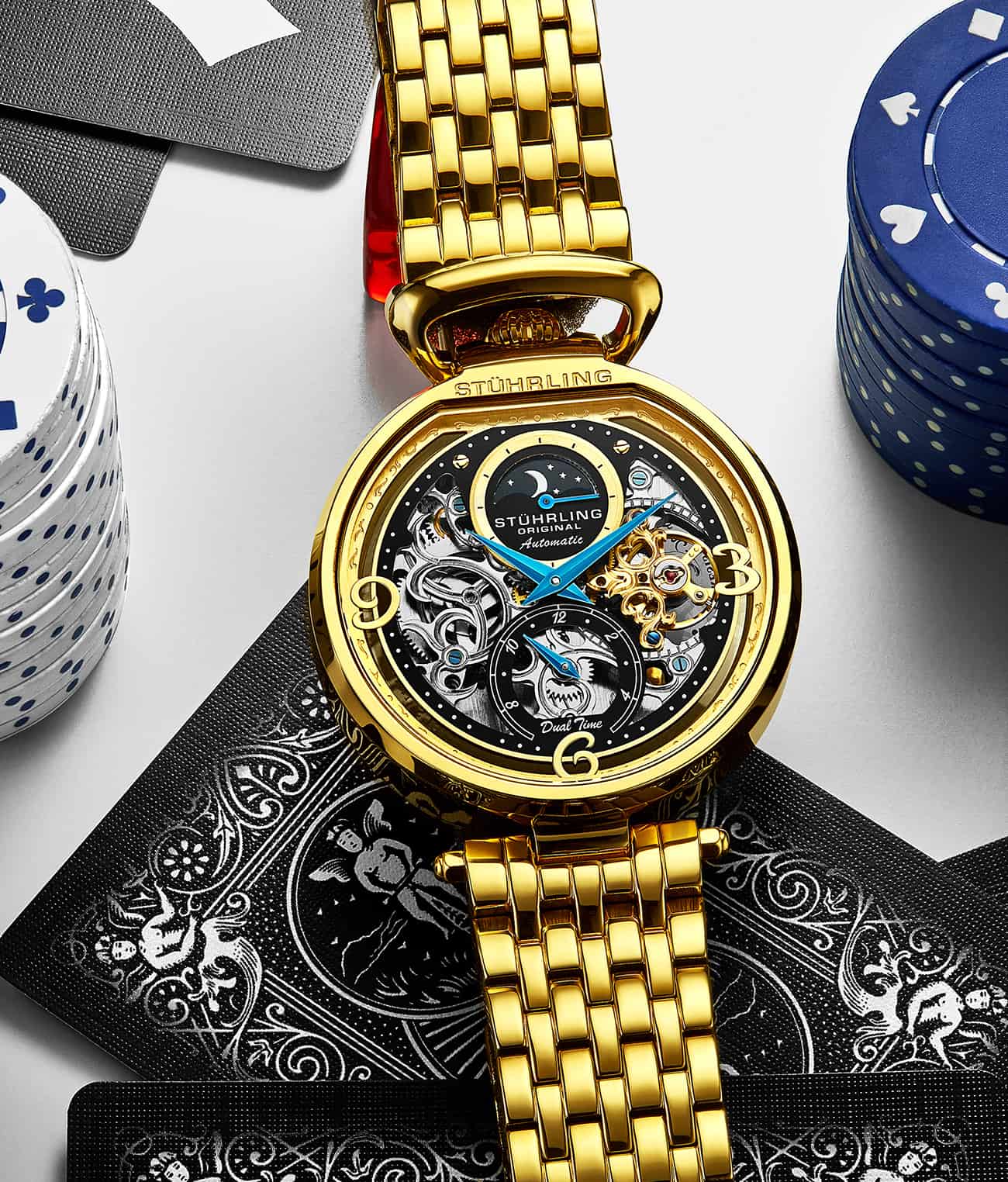 Black Dial / Gold Case / Gold Band