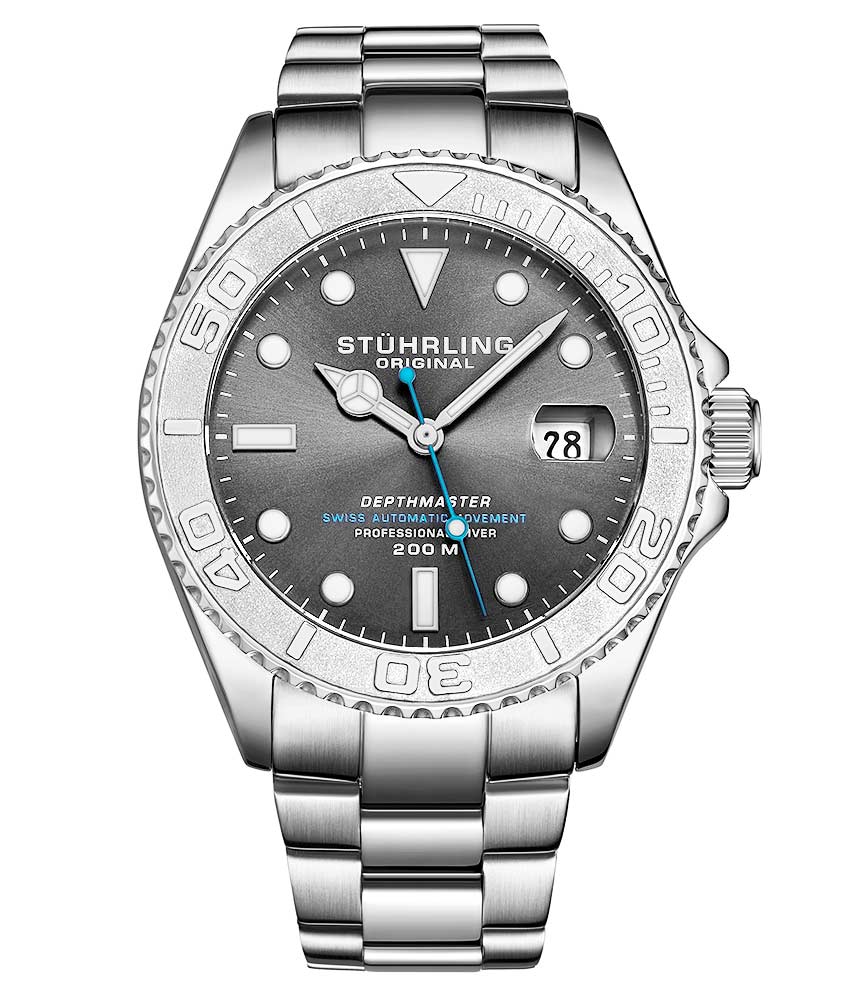 Grey Dial / Silver Case / Band