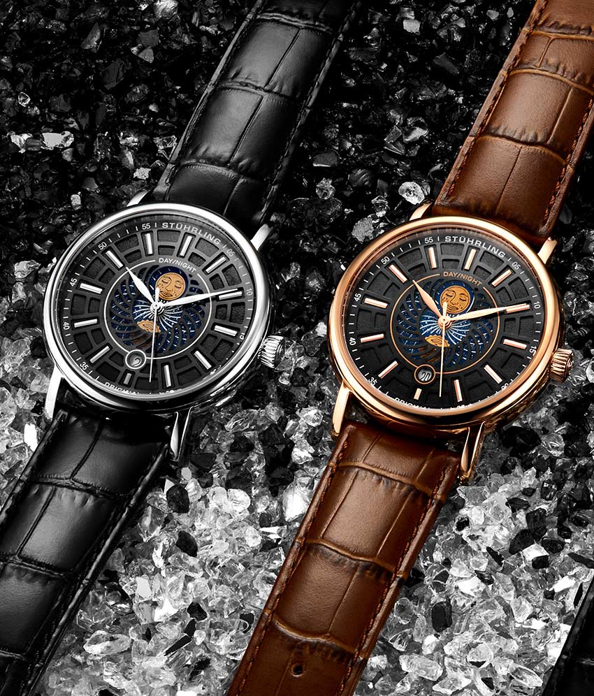 Black Dial / Silver Case / Black Band