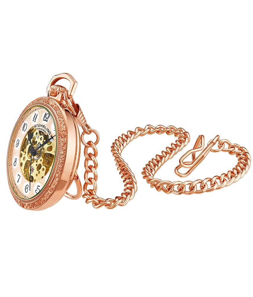 Rose Dial / Rose Case / Alloy Pocket Watch