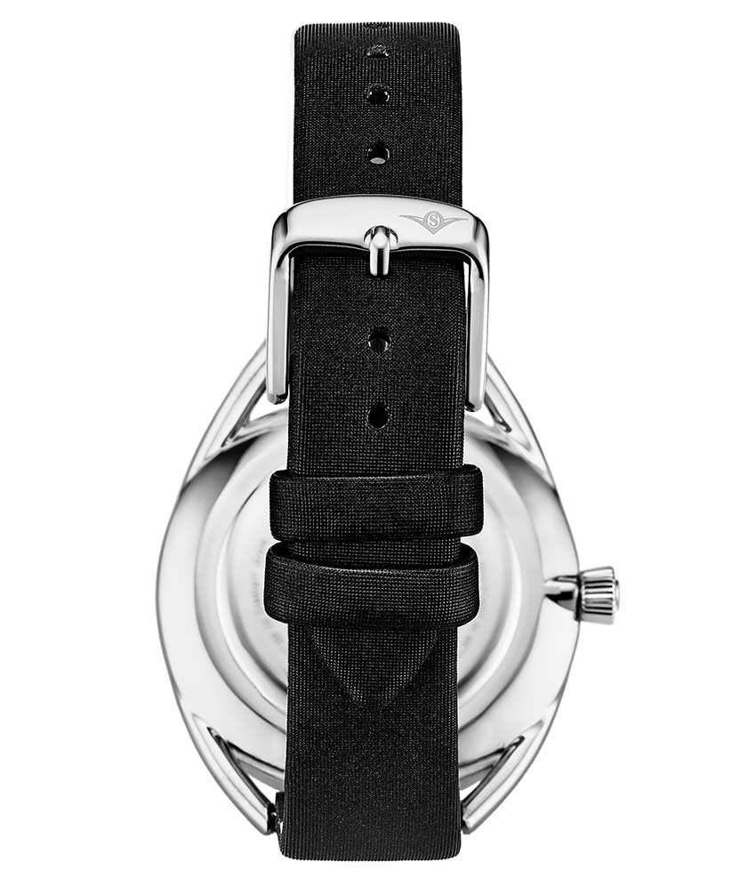 Blue Dial / Silver Case / Black Band