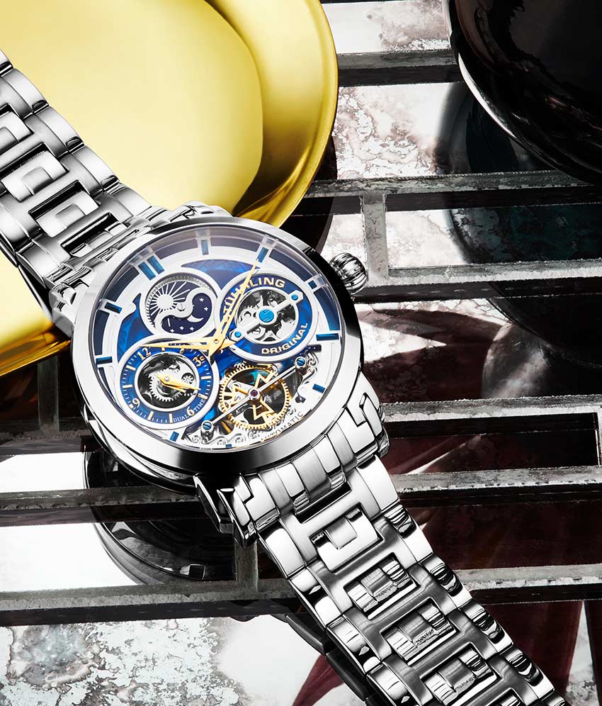 Luciano 371B.02, Depthmaster 883.01, Signature Pen, and Watch Tool Kit